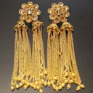 Beautiful Indian Kundan Earrings